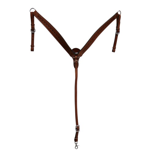 Texas-Tack Barbed Wire Breastcollar Tan